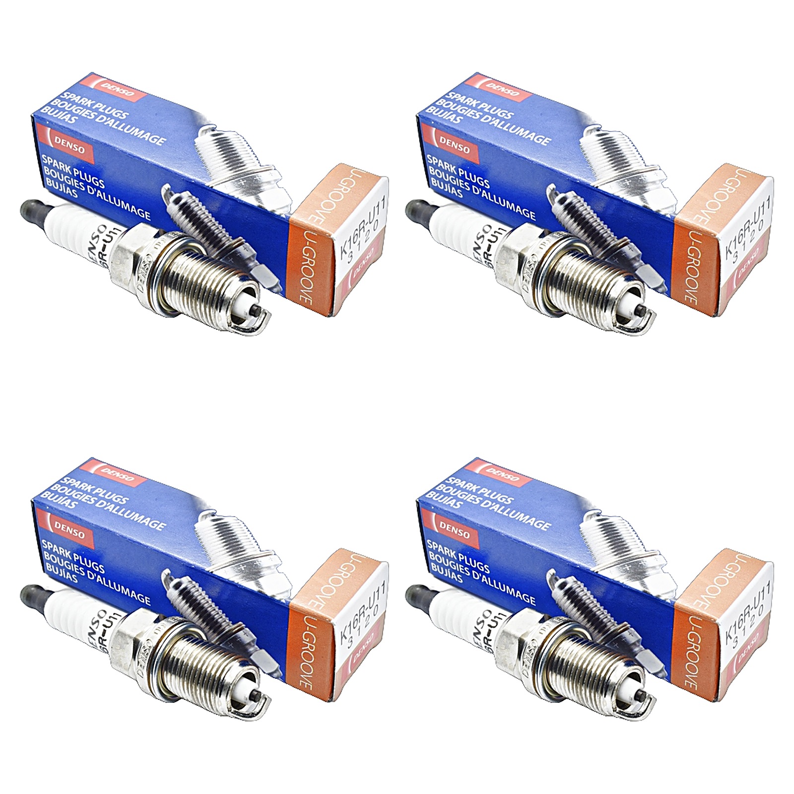 Kit Bujias Denso Cobre Mazda 121 1.3 16v 323f 1.6 16v Mx5 Miata 1.6